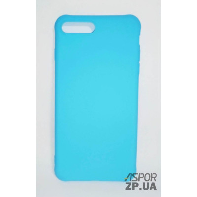 Накладка TPU Soft case для iPhone 7 Plus/8 Plus- блакитний