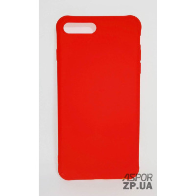 Накладка TPU Soft case для iPhone 7 Plus/8 Plus- червоний