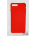 Накладка TPU Soft case для iPhone 7 Plus/8 Plus- червоний