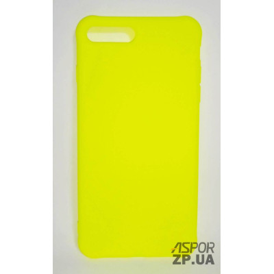 Накладка TPU Soft case для iPhone 7 Plus/8 Plus- яскраво- жовтий