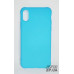 Накладка TPU Soft case для iPhone X/XS- блакитний