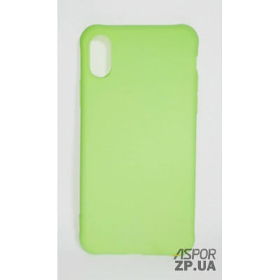 Накладка TPU Soft case для iPhone X/XS- м`ятно- зелений Накладка TPU Soft case для iPhone X/XS- м`ятно- зелений