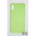 Накладка TPU Soft case для iPhone X/XS- м`ятно- зелений