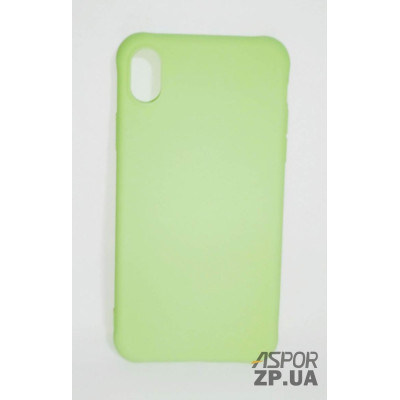 Накладка TPU Soft case для iPhone XR- м`ятно- зелений Накладка TPU Soft case для iPhone XR- м`ятно- зелений
