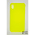 Накладка TPU Soft case для iPhone XR- яскраво- жовтий
