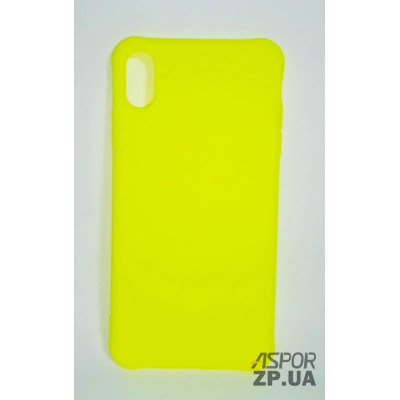 Накладка TPU Soft case для iPhone XS MAX- яскраво- жовтий Накладка TPU Soft case для iPhone XS MAX- яскраво- жовтий