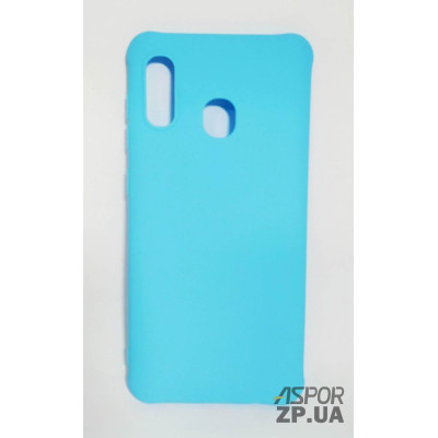 Накладка TPU Soft case для Samsung A20/A205/A30/A305- блакитний Накладка TPU Soft case для Samsung A20/A205/A30/A305- блакитний