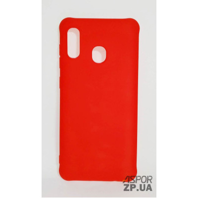 Накладка TPU Soft case для Samsung A20/A205/A30/A305- червоний Накладка TPU Soft case для Samsung A20/A205/A30/A305- червоний