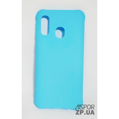 Накладка TPU Soft case для Samsung A40/A405- блакитний Накладка TPU Soft case для Samsung A40/A405- блакитний