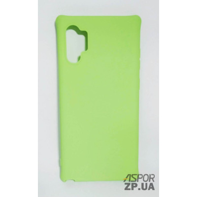 Накладка TPU Soft case для Samsung Note 10 Pro- м`ятно- зелений Накладка TPU Soft case для Samsung Note 10 Pro- м`ятно- зелений