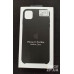 Накладка (з мікрофіброю) Leather Case для iPhone 11 Pro Max- чорний