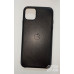 Накладка (з мікрофіброю) Leather Case для iPhone 11 Pro Max- чорний
