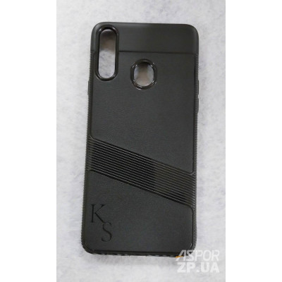 Накладка TPU Strip Case для Samsung A20S/A207- чорний