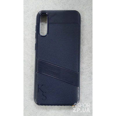 Накладка TPU Strip Case для Samsung A30S/A307/A50/A50S/A505/A507- синій