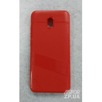 Накладка TPU Strip Case для Xiaomi Redmi 8A- червоний