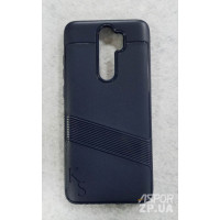 Накладка TPU Strip Case для Xiaomi Redmi Note 8 Pro- синій