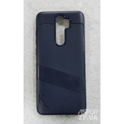 Накладка TPU Strip Case для Xiaomi Redmi Note 8 Pro- синій