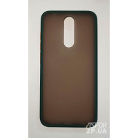 Накладка Darkened для Xiaomi Redmi 8- темно-зелений