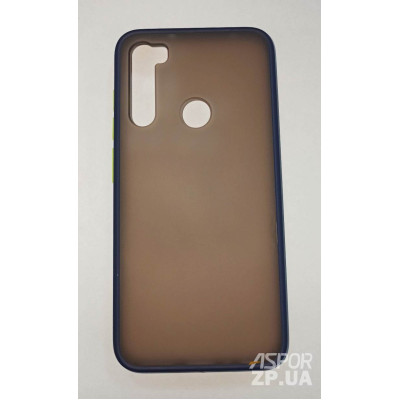 Накладка Darkened для Xiaomi Redmi Note 8- синій Накладка Darkened для Xiaomi Redmi Note 8- синій