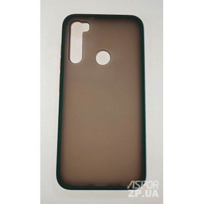 Накладка Darkened для Xiaomi Redmi Note 8- темно-зелений Накладка Darkened для Xiaomi Redmi Note 8- темно-зелений