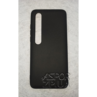 Накладка TPU Soft для Xiaomi Mi 10- чорний Накладка TPU Soft для Xiaomi Mi 10- чорний