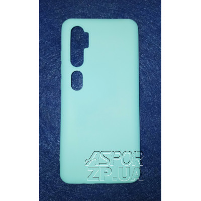 Накладка TPU Soft для Xiaomi Mi Note 10- синій