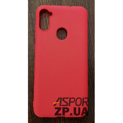 Накладка TPU Soft для Samsung M11/M115- червоний Накладка TPU Soft для Samsung M11/M115- червоний