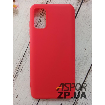 Накладка TPU Soft для Samsung A41/A415- червоний Накладка TPU Soft для Samsung A41/A415- червоний