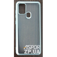 Накладка TPU MOSHI для Samsung A21S/A217- срібний