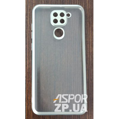 Накладка TPU MOSHI для Xiaomi Redmi Note 9- срібний