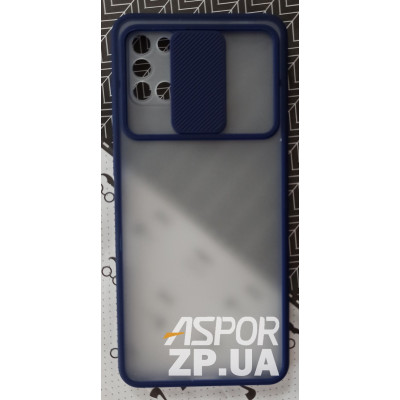 Накладка Darkened 2 для Samsung A21S/A217- синій Накладка Darkened 2 для Samsung A21S/A217- синій