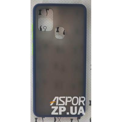 Накладка Darkened для Samsung A21S/A217- синій Накладка Darkened для Samsung A21S/A217- синій