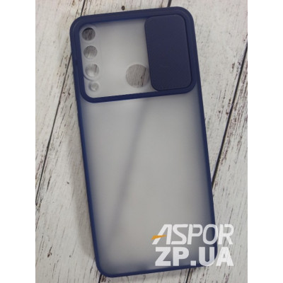 Накладка Darkened 2 для Huawei Y6P- синій Накладка Darkened 2 для Huawei Y6P- синій