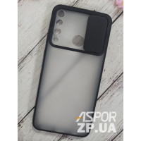 Накладка Darkened 2 для Huawei Y6P- чорний Накладка Darkened 2 для Huawei Y6P- чорний