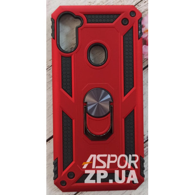 Протиударний чохол Antishock для Samsung M11/M115- червоний