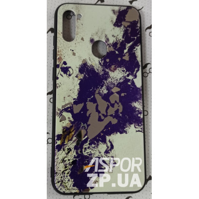 Накладка Marble UV для Samsung A11/A115/M11/M115- сірий