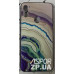 Накладка Marble UV для Samsung A11/A115/M11/M115- сіро- зелений