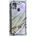 Накладка Marble UV для Samsung A21s/A217- білий