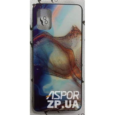 Накладка Marble UV для Samsung A31/A315- синій Накладка Marble UV для Samsung A31/A315- синій