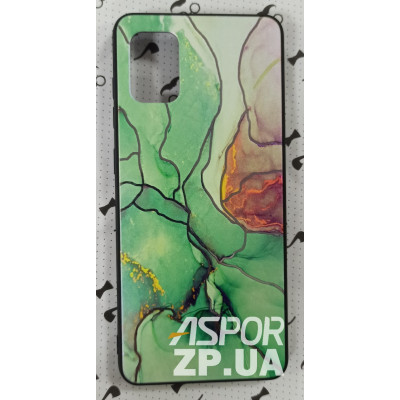 Накладка Marble UV для Samsung A31/A315- зелений Накладка Marble UV для Samsung A31/A315- зелений