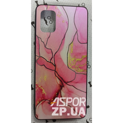 Накладка Marble UV для Samsung A31/A315- рожевий Накладка Marble UV для Samsung A31/A315- рожевий