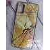 Накладка Marble UV для Samsung A41/A415- золотий