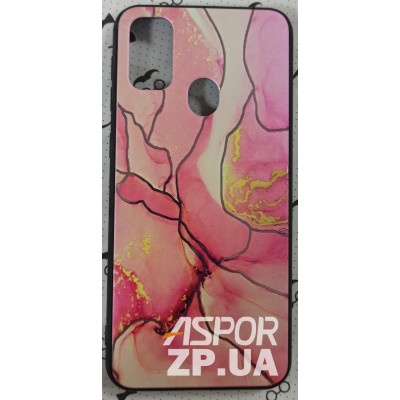 Накладка Marble UV для Samsung M21/M215/M30S/M307- рожевий Накладка Marble UV для Samsung M21/M215/M30S/M307- рожевий