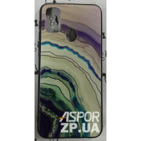 Накладка Marble UV для Samsung M21/M215/M30S/M307- сіро- зелений Накладка Marble UV для Samsung M21/M215/M30S/M307- сіро- зелений