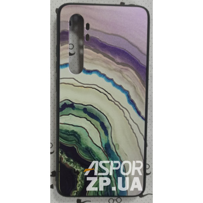Накладка Marble UV для Xiaomi Mi Note 10 Lite- сіро- зелений Накладка Marble UV для Xiaomi Mi Note 10 Lite- сіро- зелений