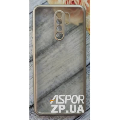 Накладка TPU MOSHI для Xiaomi Redmi 9- срібний Накладка TPU MOSHI для Xiaomi Redmi 9- срібний