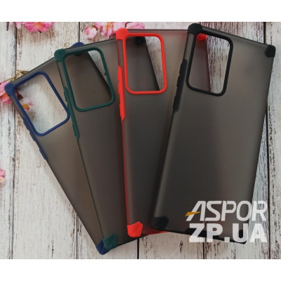 Накладка PC Touch Soft для Samsung Note 20 Ultra- зелений