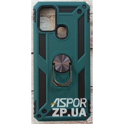 Протиударний чохол Antishock для Samsung A21S/A217- зелений Протиударний чохол Antishock для Samsung A21S/A217- зелений
