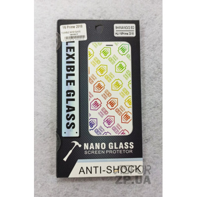 Плівка захисна протиударна FLEXIBLE NANO GLASS для Huawei Y6 Prime 2018 Плівка захисна протиударна FLEXIBLE NANO GLASS для Huawei Y6 Prime 2018