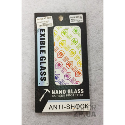 Плівка захисна протиударна FLEXIBLE NANO GLASS для Huawei Y7 2018 Плівка захисна протиударна FLEXIBLE NANO GLASS для Huawei Y7 2018
